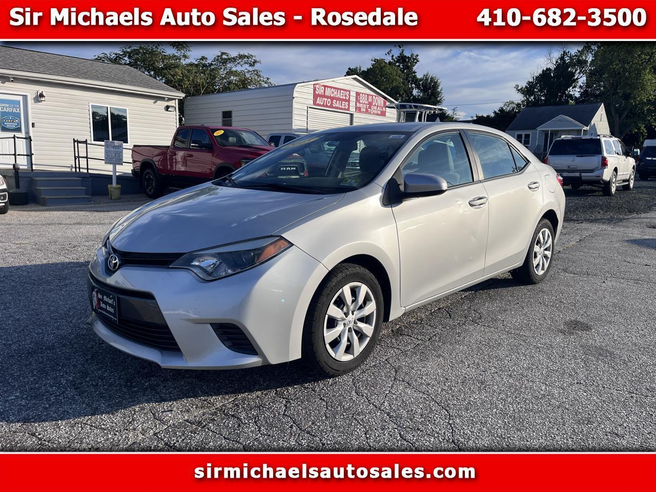 2015 Toyota Corolla LE
