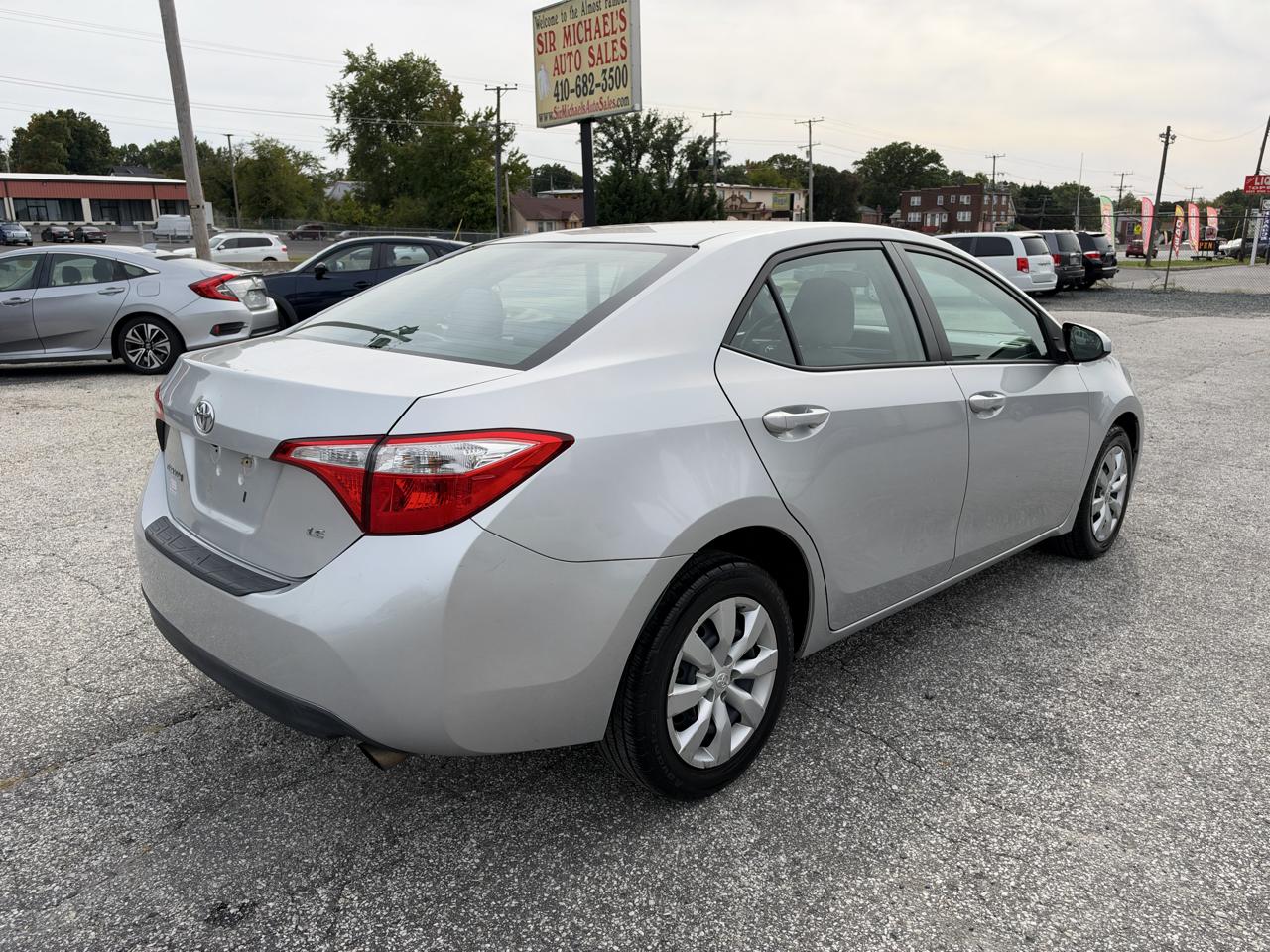 Toyota Corolla LE 2015