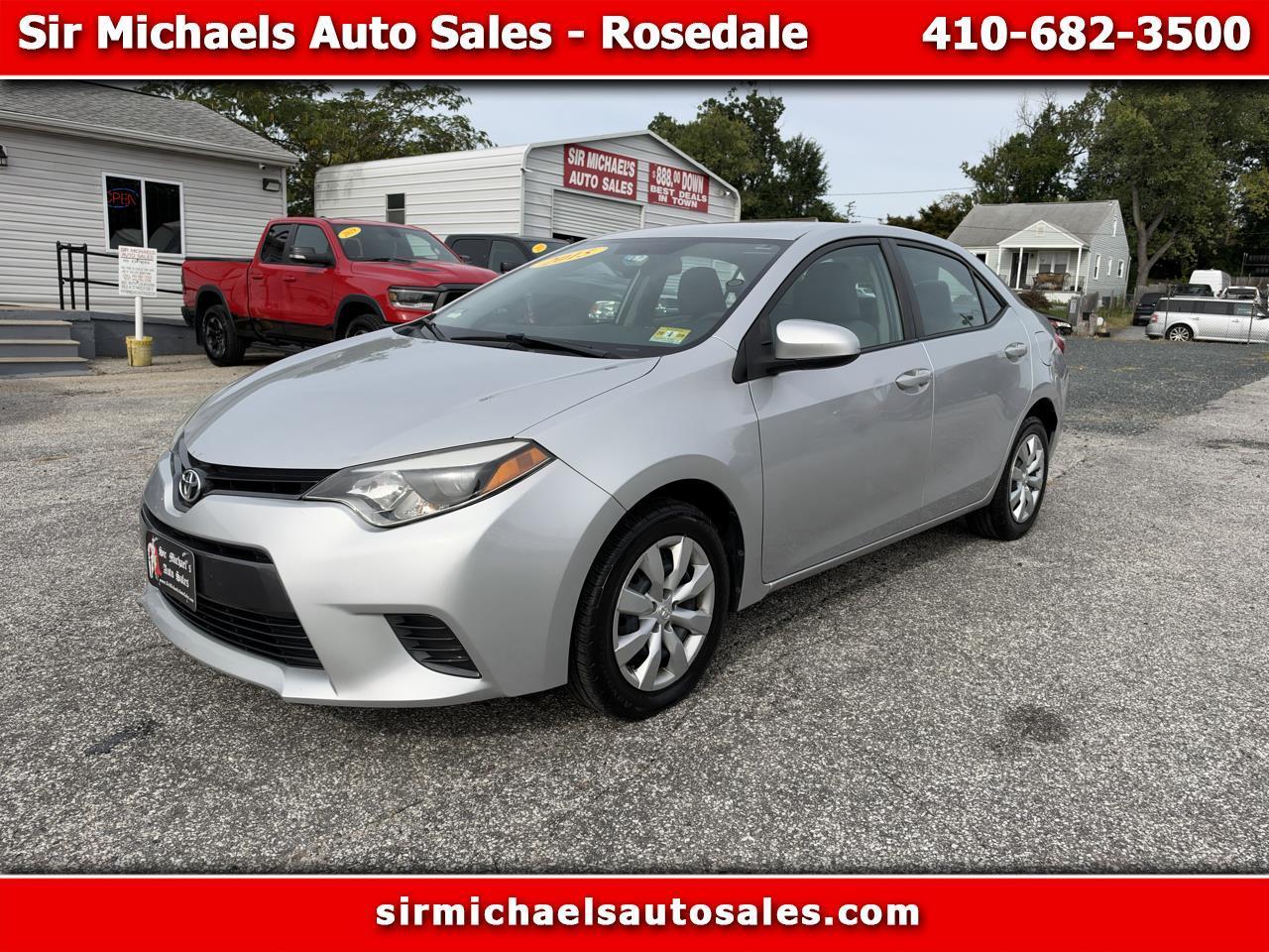 2015 Toyota Corolla LE