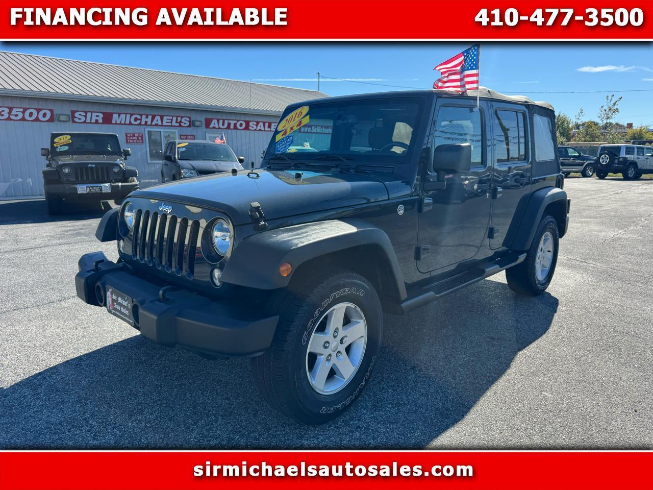 2016 Jeep Wrangler 4WD 4dr Sport