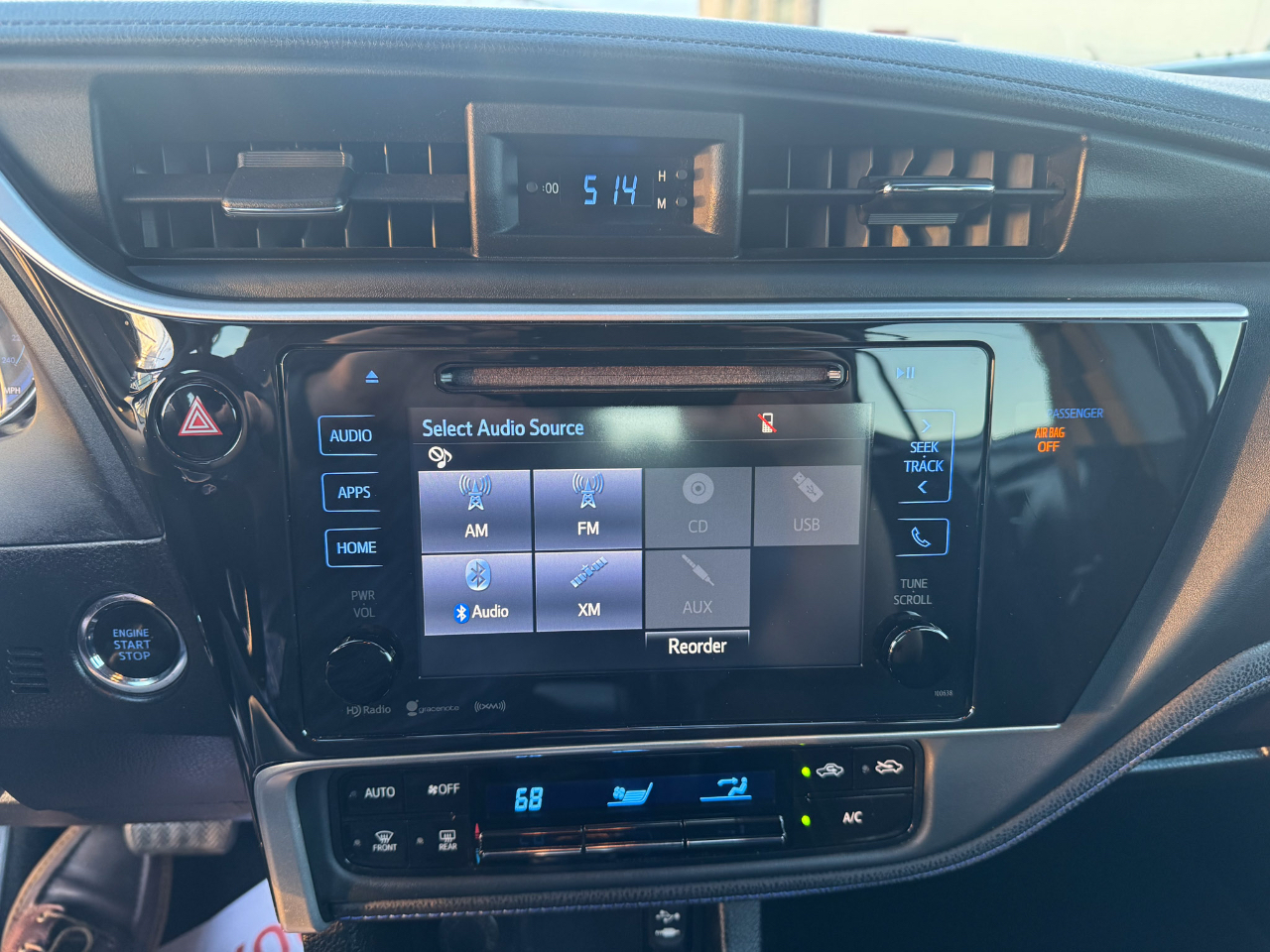 Toyota Corolla SE 2018