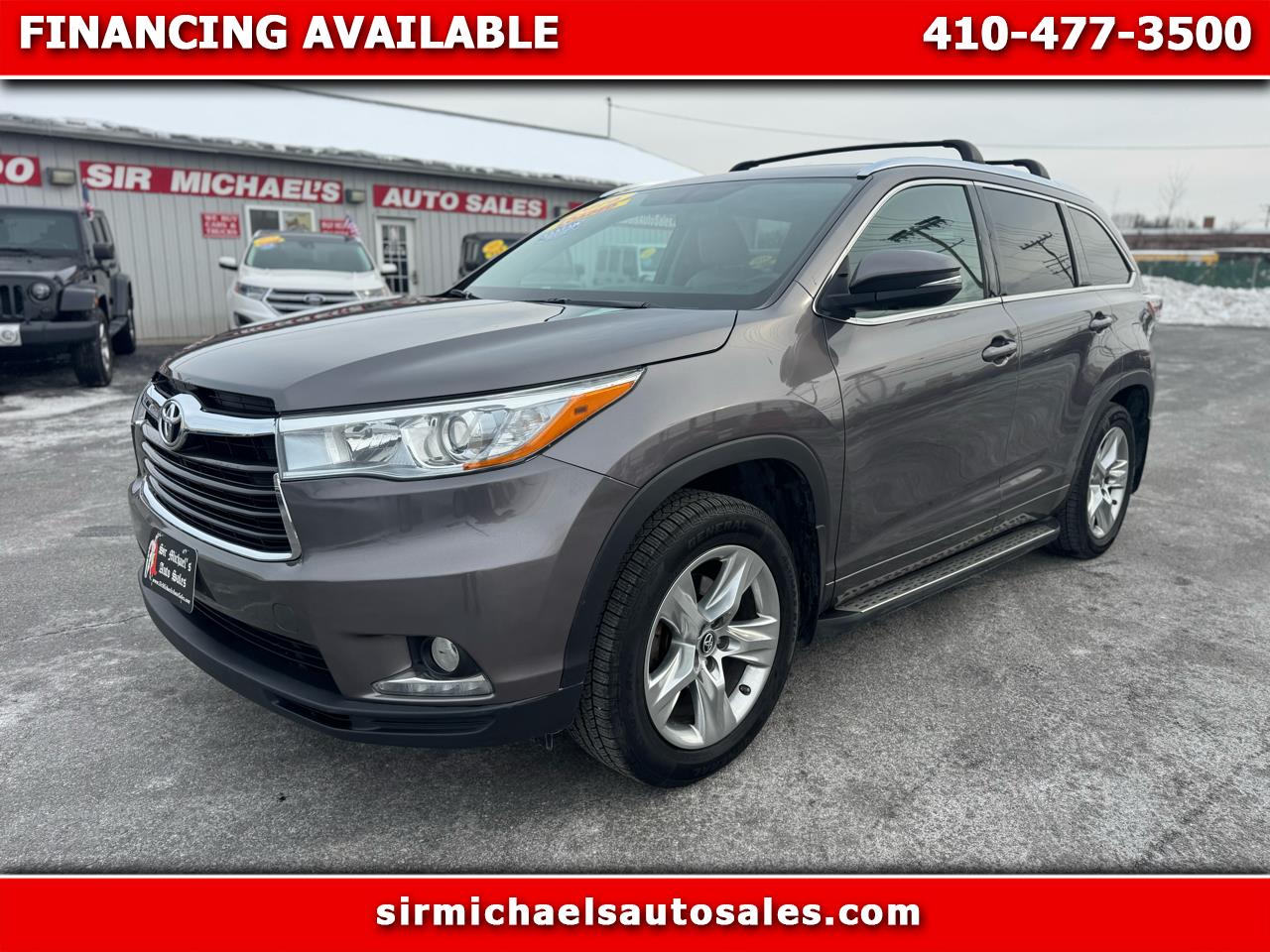 2016 Toyota Highlander AWD 4dr V6 Limited (Natl)