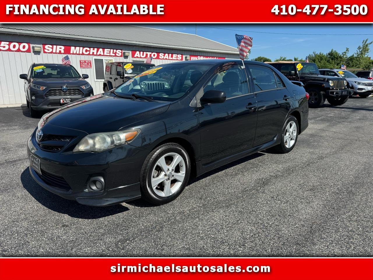 2013 Toyota Corolla 4dr Sdn S Auto (Natl)
