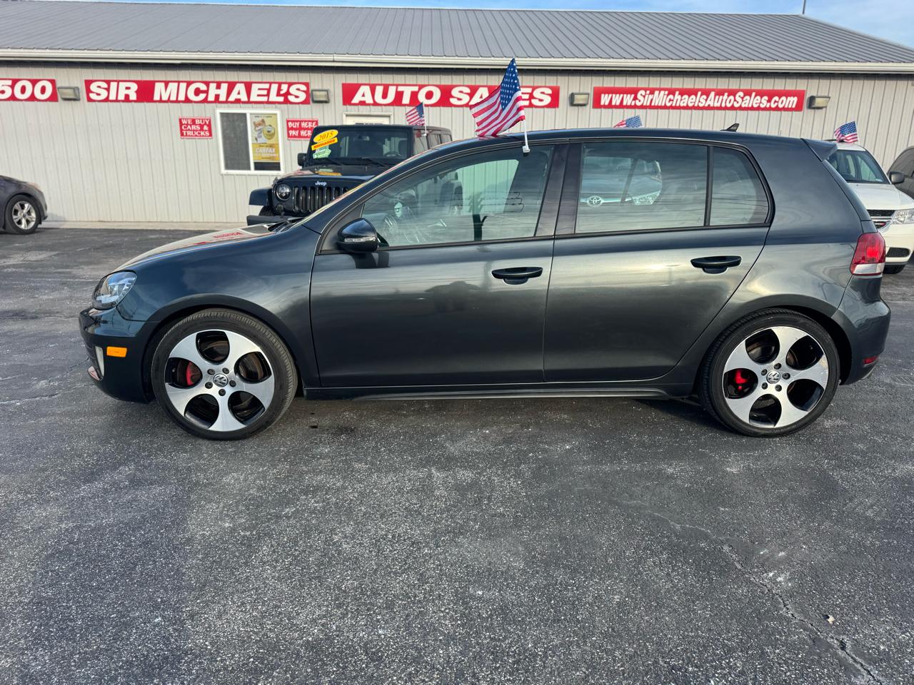 Volkswagen GTI 4dr HB DSG w/Sunroof & Navi PZEV 2012