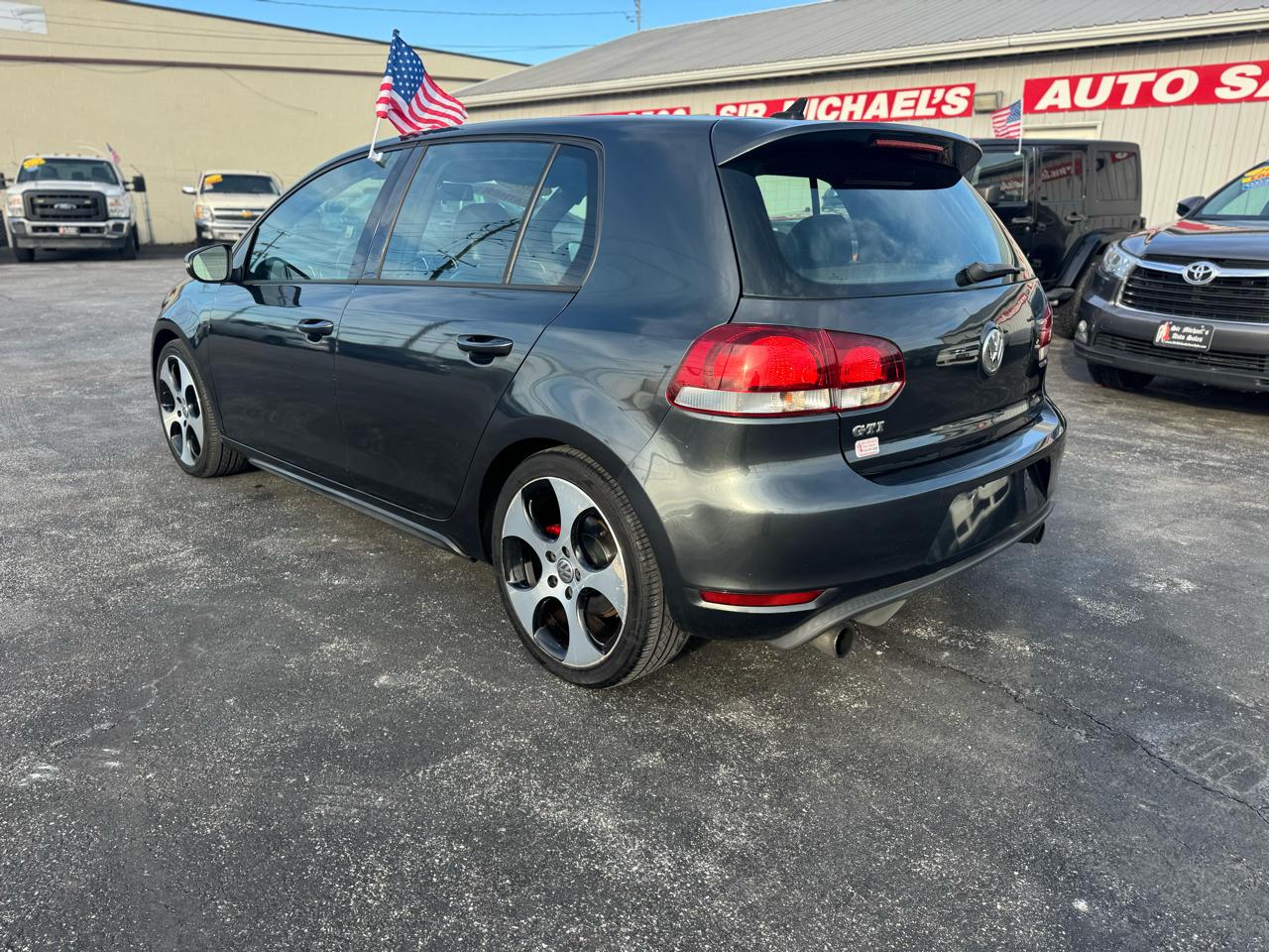 Volkswagen GTI 4dr HB DSG w/Sunroof & Navi PZEV 2012