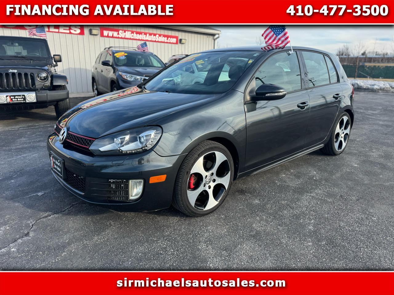 2012 Volkswagen GTI 4dr HB DSG w/Sunroof & Navi PZEV