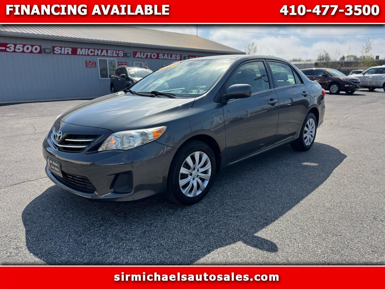 2013 Toyota Corolla 4dr Sdn Auto LE Special Edition (Natl)