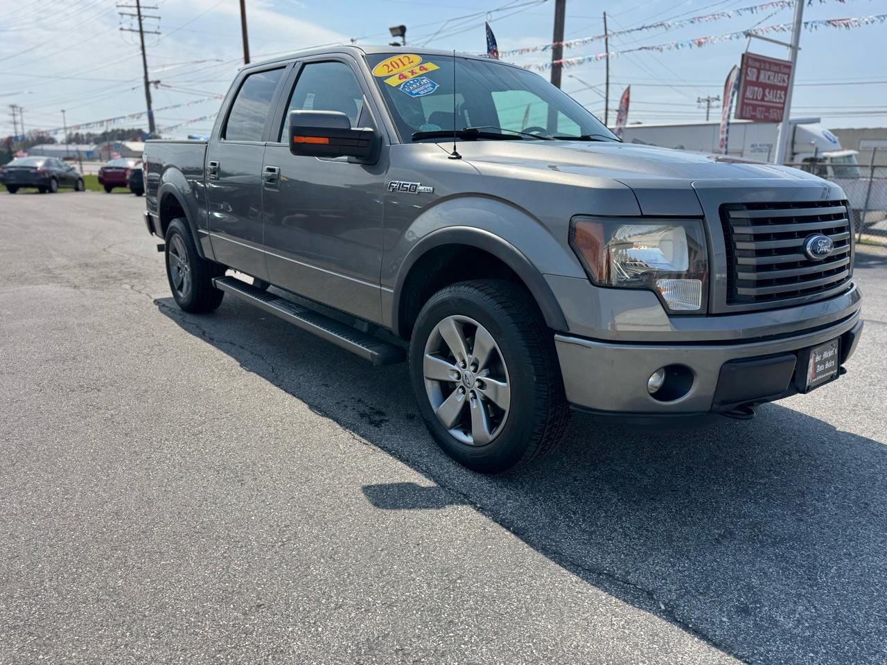 Ford F-150 4WD SuperCrew 145" FX4 2012