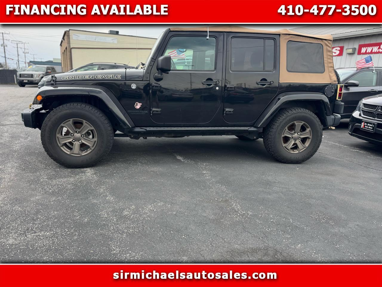 2018 Jeep Wrangler JK Unlimited Golden Eagle 4x4