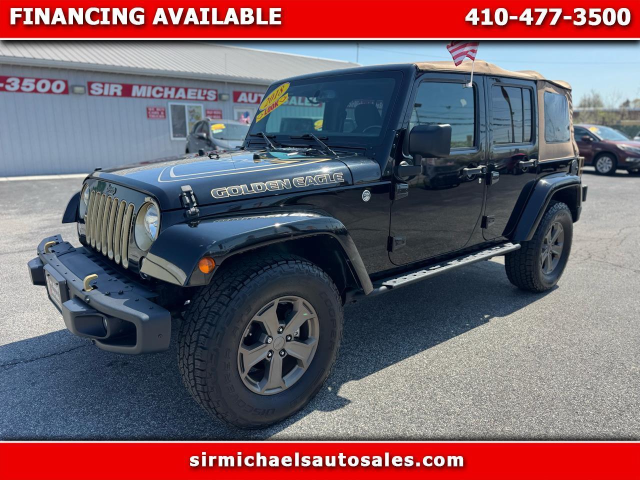 2018 Jeep Wrangler JK Unlimited Golden Eagle 4x4