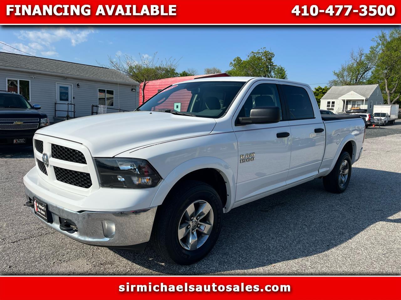 2015 RAM 1500 Outdoorsman 4x4 Crew Cab 6'4" Box