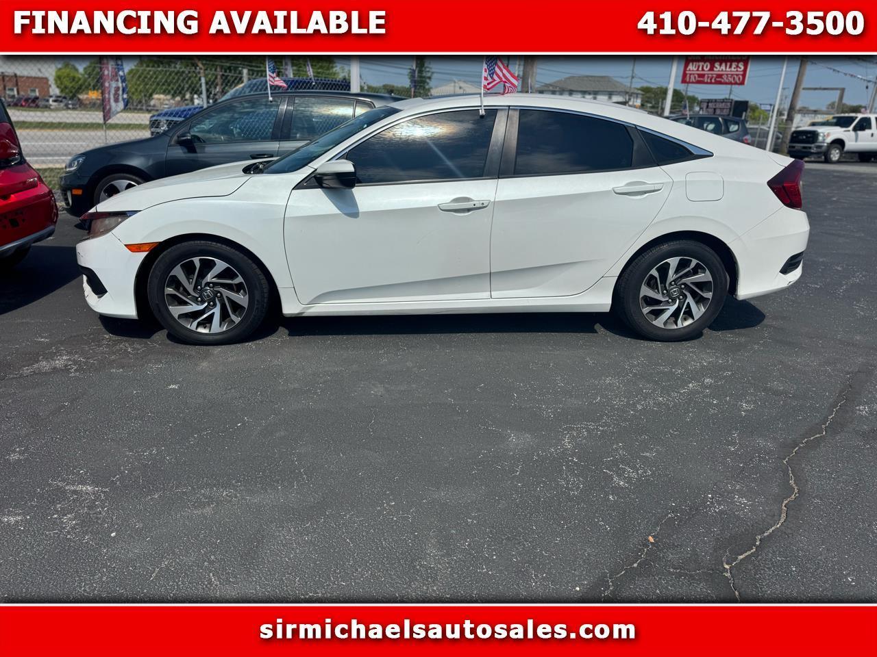 2016 Honda Civic Sedan 4dr CVT EX