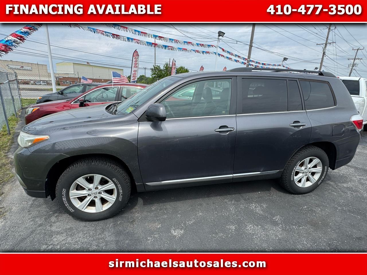 2013 Toyota Highlander 4WD 4dr V6 (Natl)