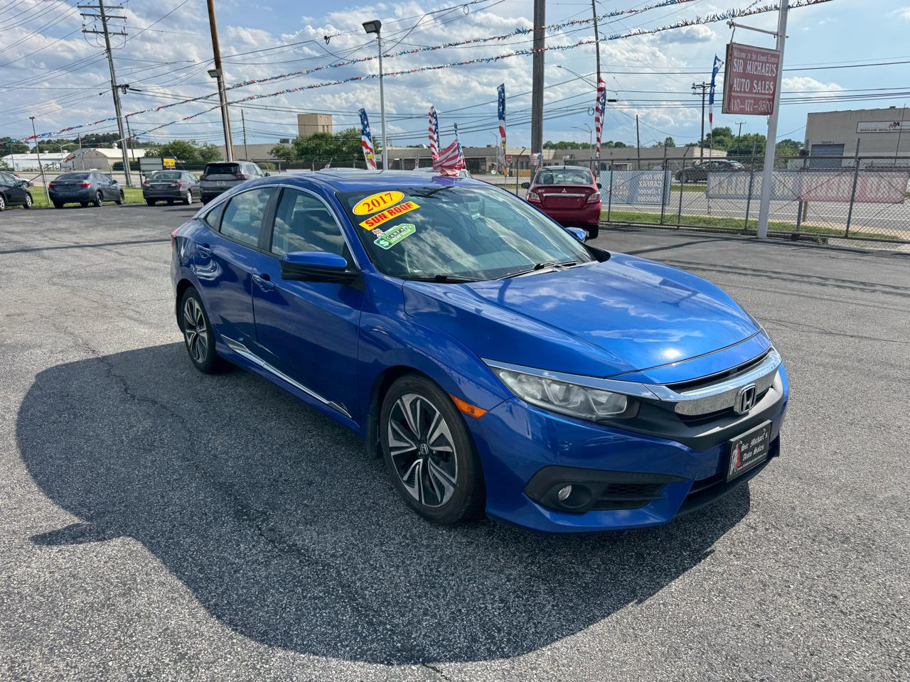 Honda Civic Sedan EX-L CVT w/Honda Sensing 2017