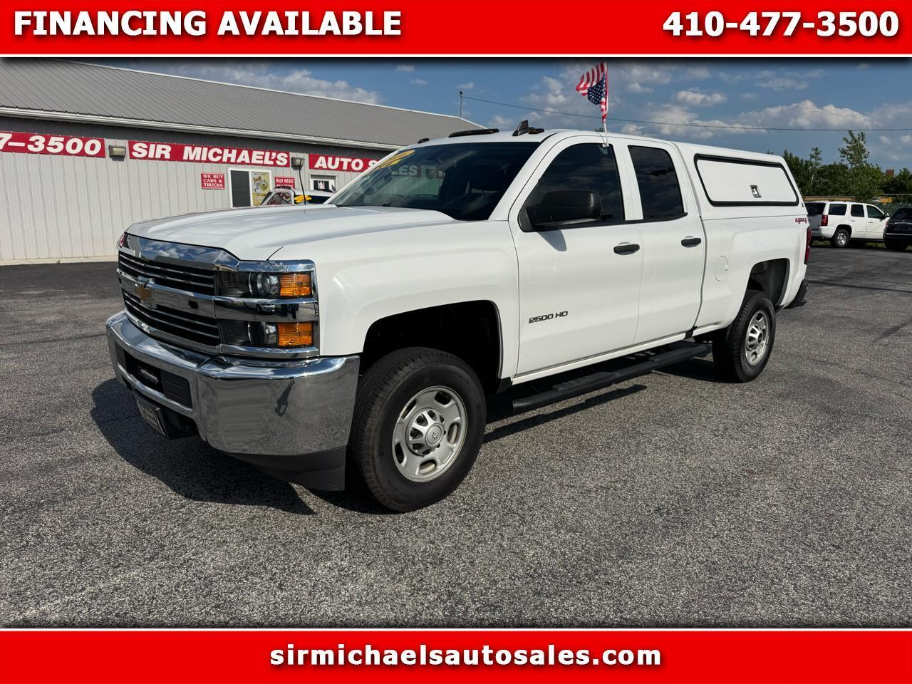 2016 Chevrolet Silverado 2500HD 4WD Double Cab 144.2" Work Truck