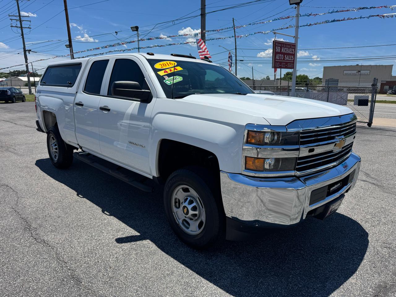 Chevrolet Silverado 2500HD 4WD Double Cab 144.2" Work Truck 2016