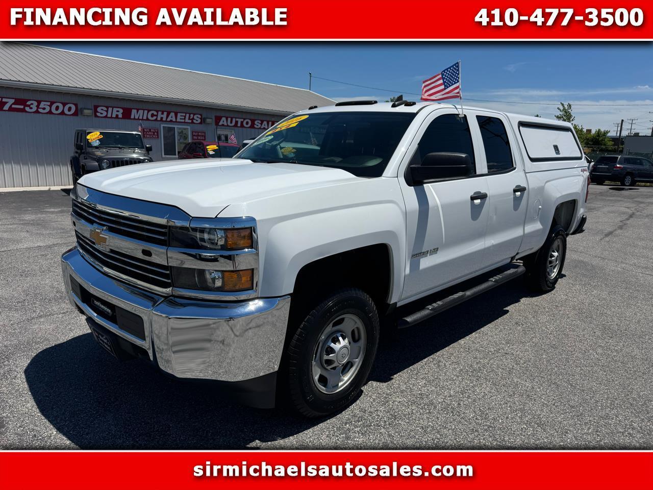 2016 Chevrolet Silverado 2500HD 4WD Double Cab 144.2" Work Truck