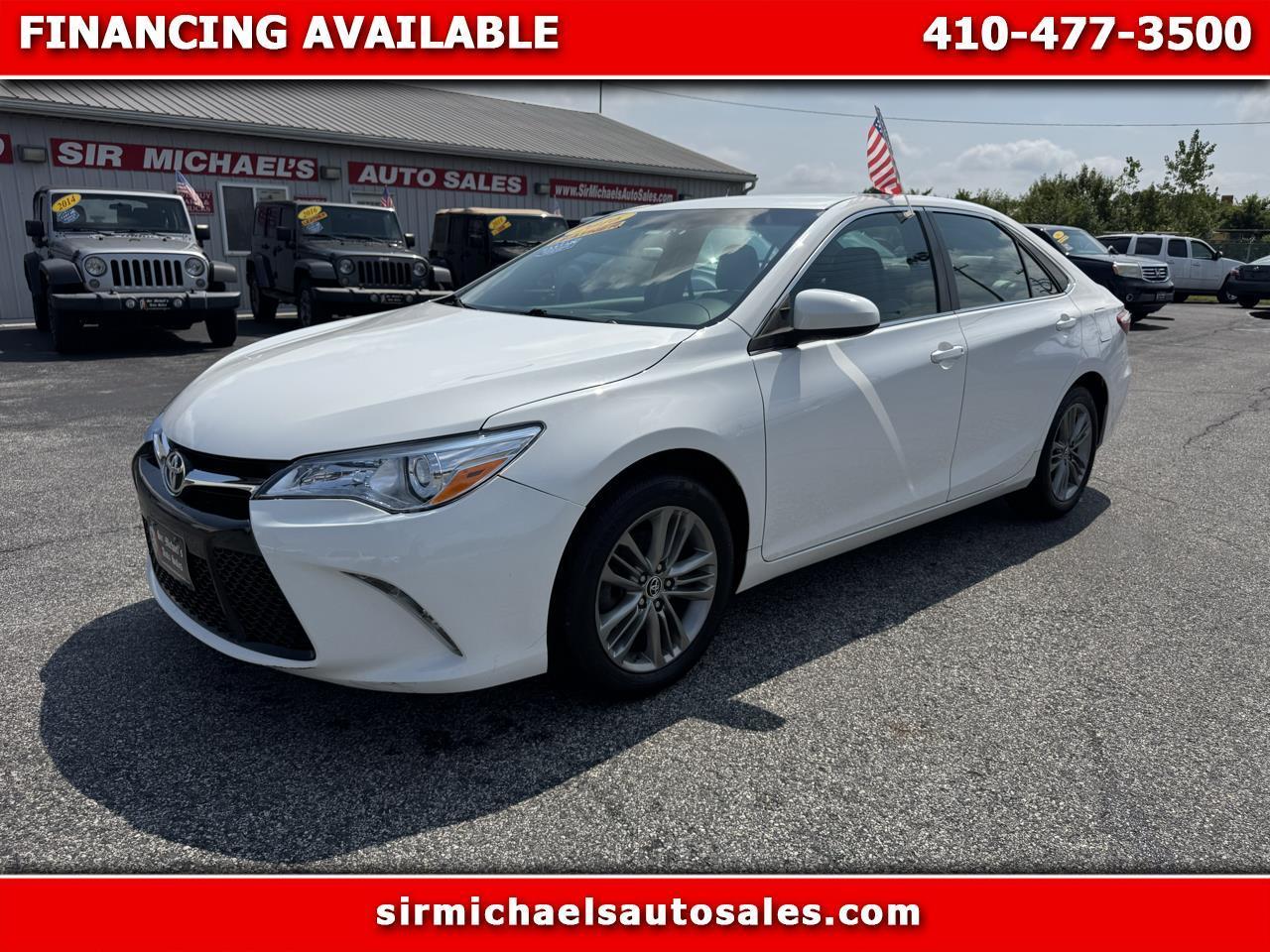 2016 Toyota Camry 4dr Sdn I4 Auto SE w/Special Edition Pkg (Natl)