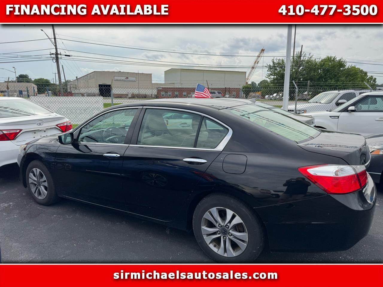 Honda Accord Sedan 4dr I4 CVT LX 2014