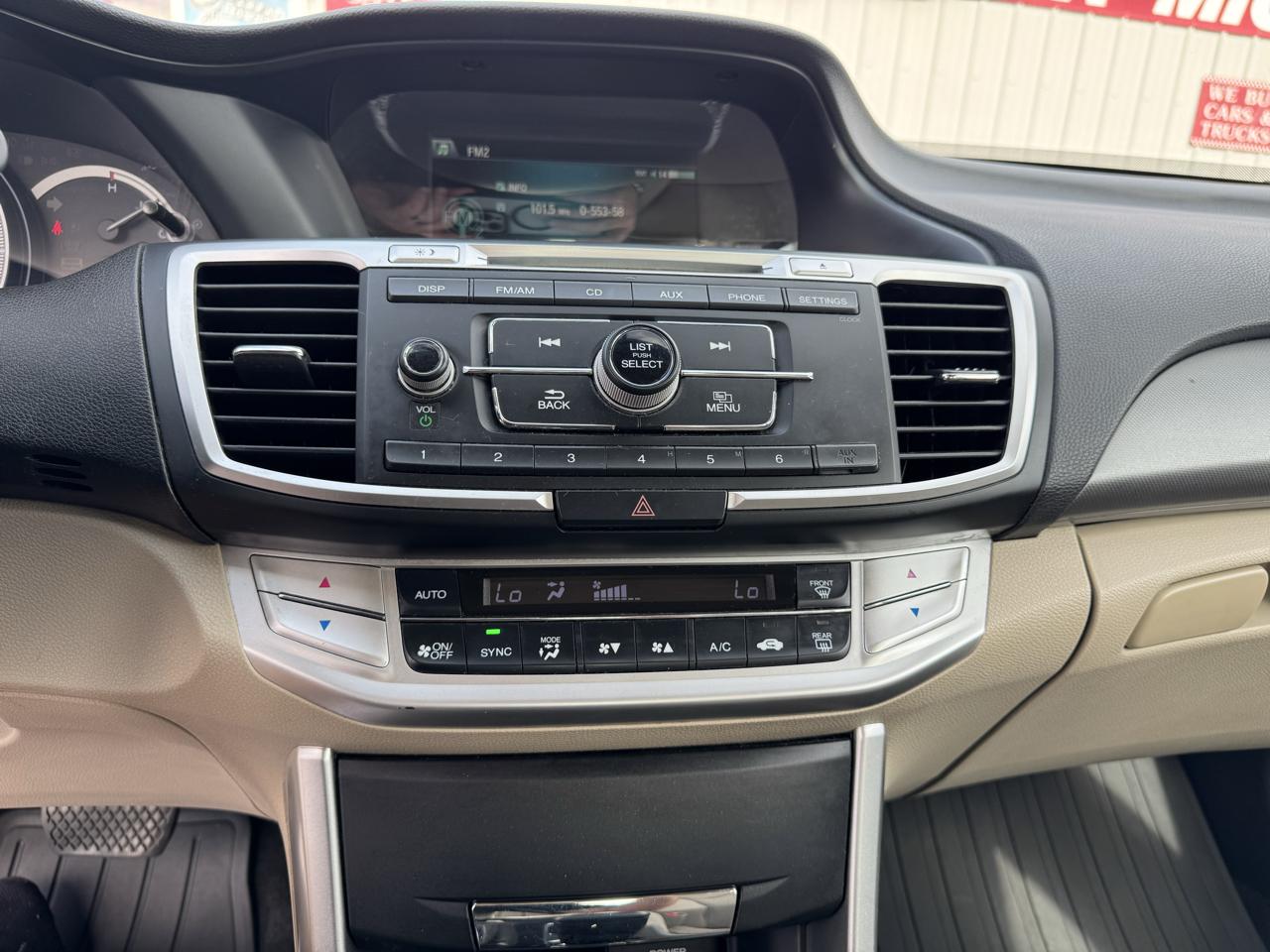 Honda Accord Sedan 4dr I4 CVT LX 2014