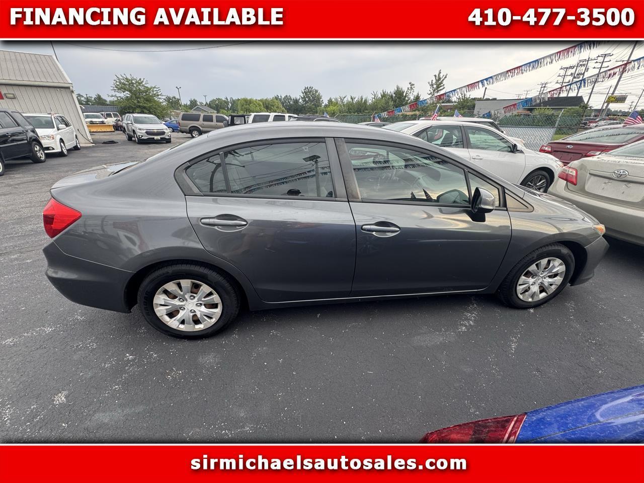 2012 Honda Civic Sdn 4dr Auto LX