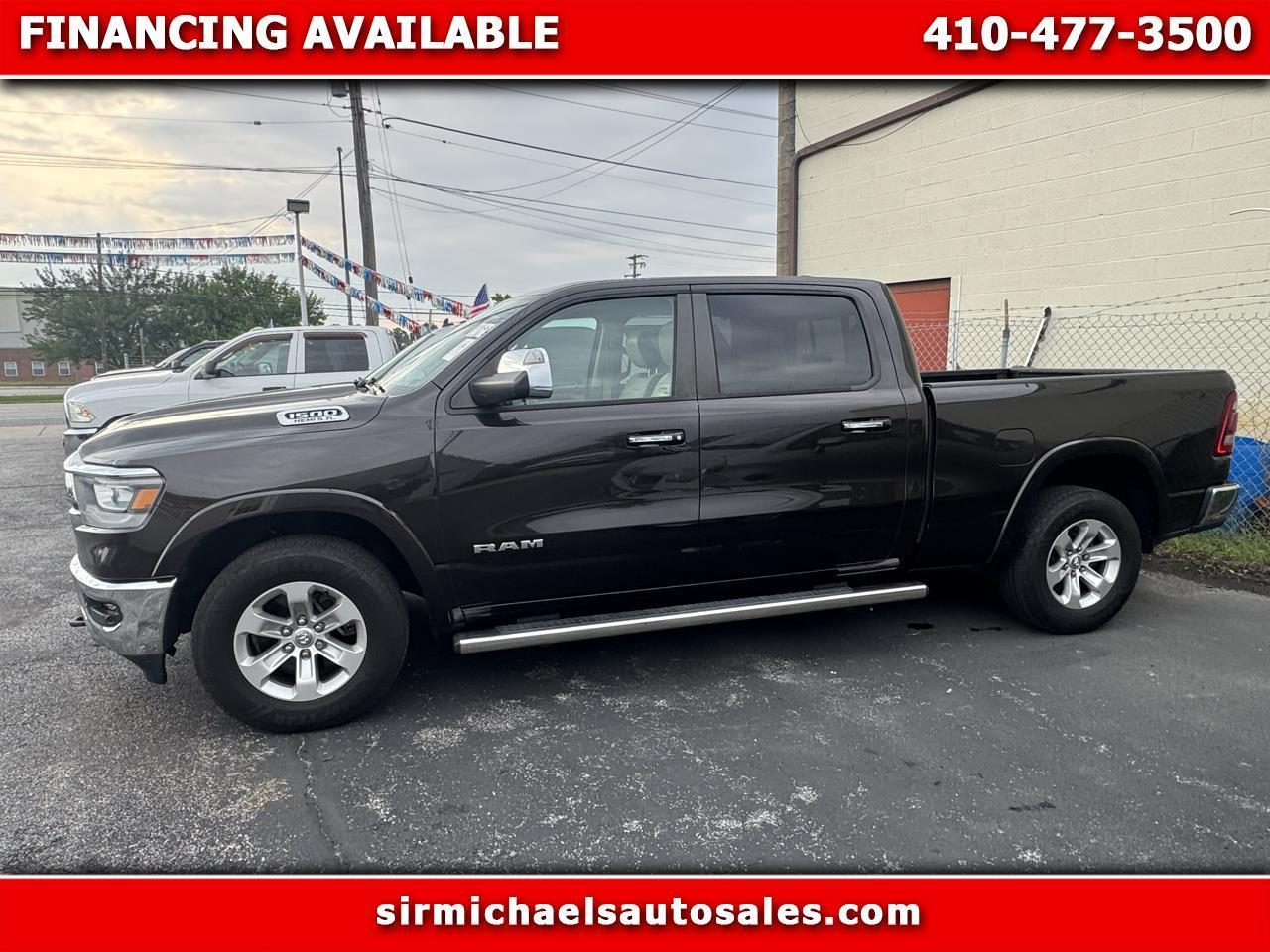 2019 RAM 1500 Laramie 4x4 Crew Cab 6'4" Box