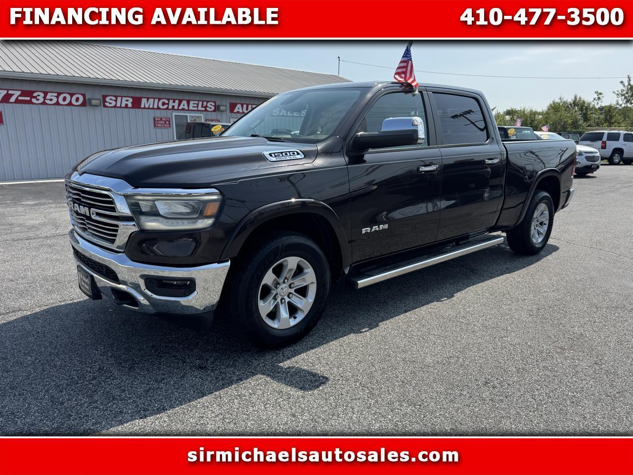 2019 RAM 1500 Laramie 4x4 Crew Cab 6'4" Box