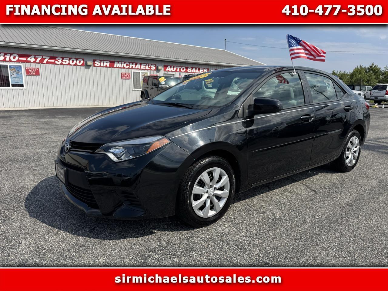 2014 Toyota Corolla 4dr Sdn CVT LE Premium (Natl)