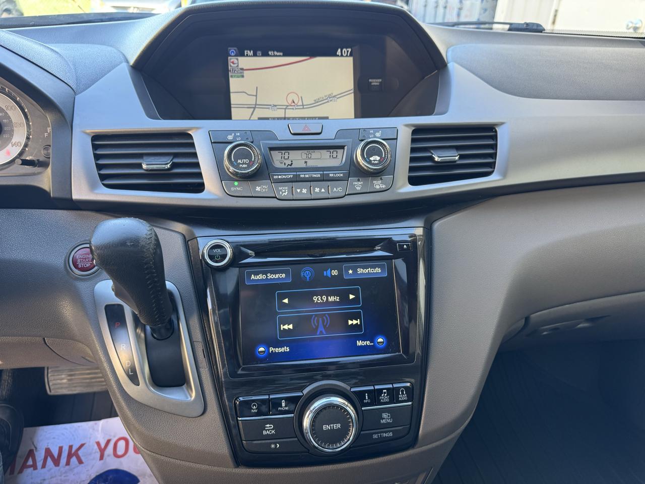 Honda Odyssey 5dr Touring Elite 2014
