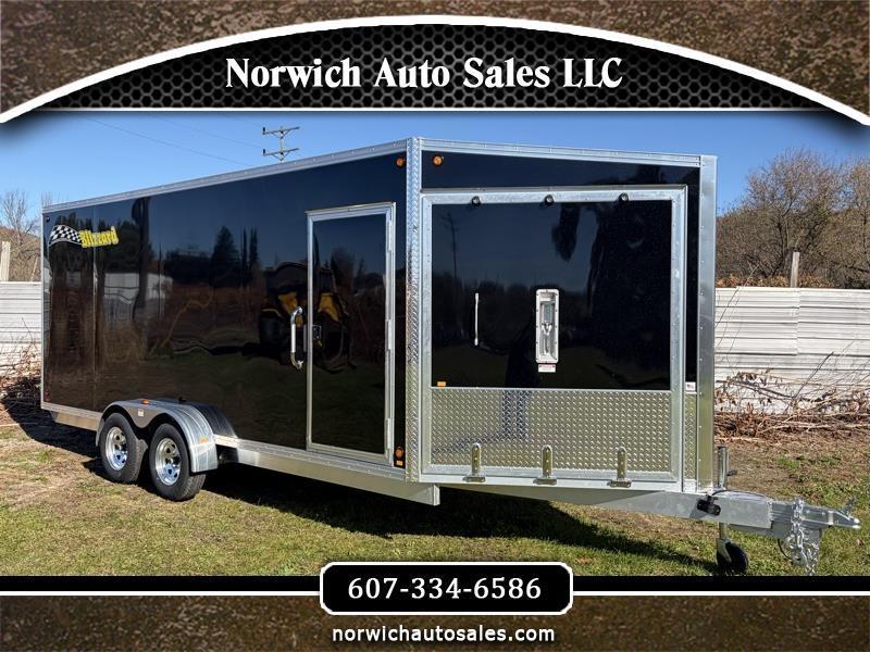 2027 Blizzard Mfg. 718 7' X 18' ENCLOSED SNOWMOBILE & SXS TRAILER