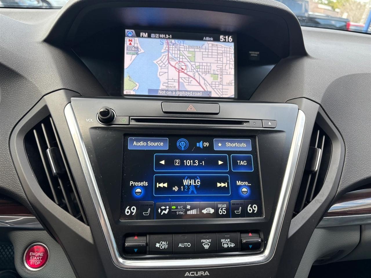 Acura MDX SH-AWD 6-Spd AT w/Tech and Entertainment Package 2014