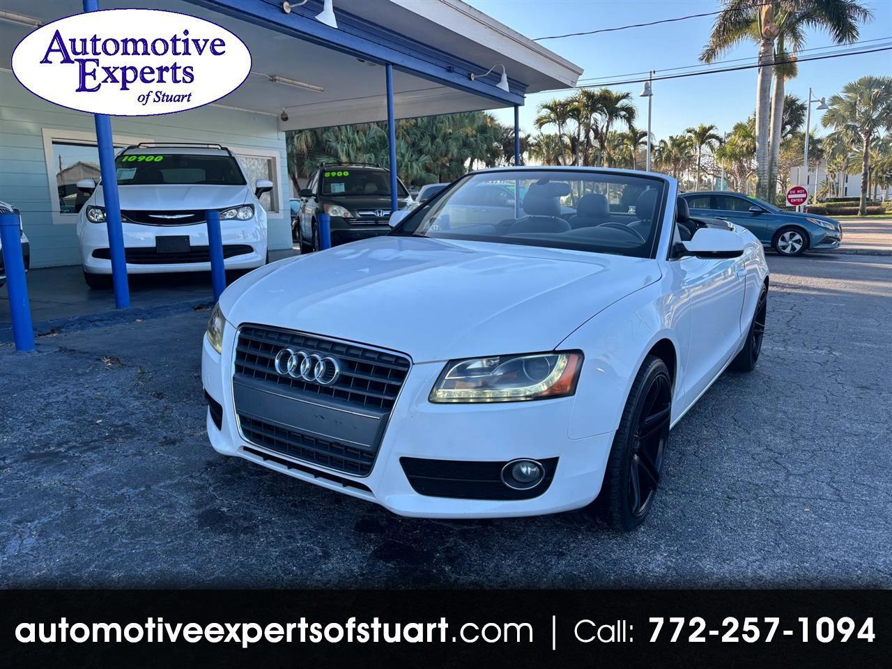 2011 Audi A5 Cabriolet 2.0T FrontTrak Multitronic
