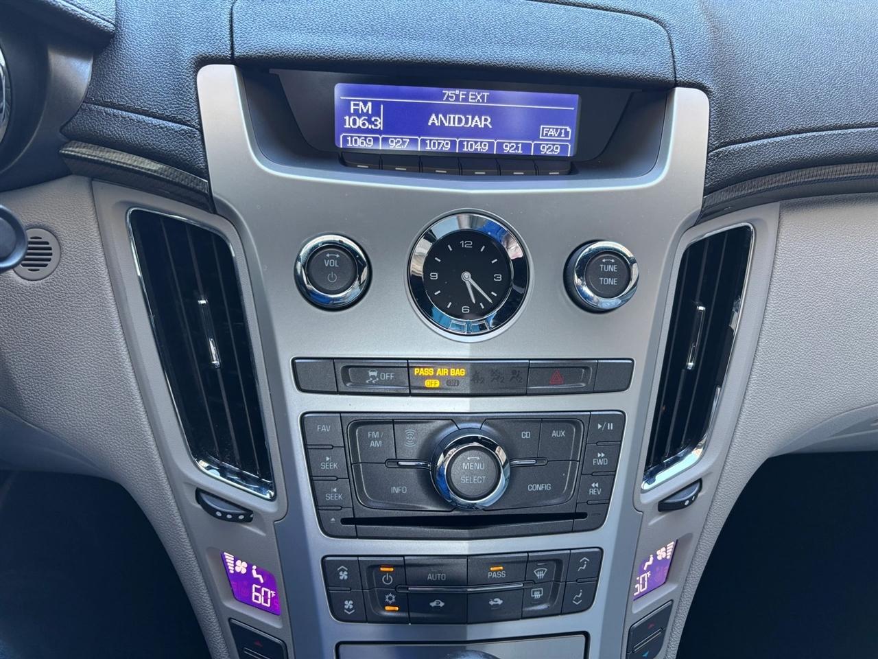 Cadillac CTS Base Coupe 2011