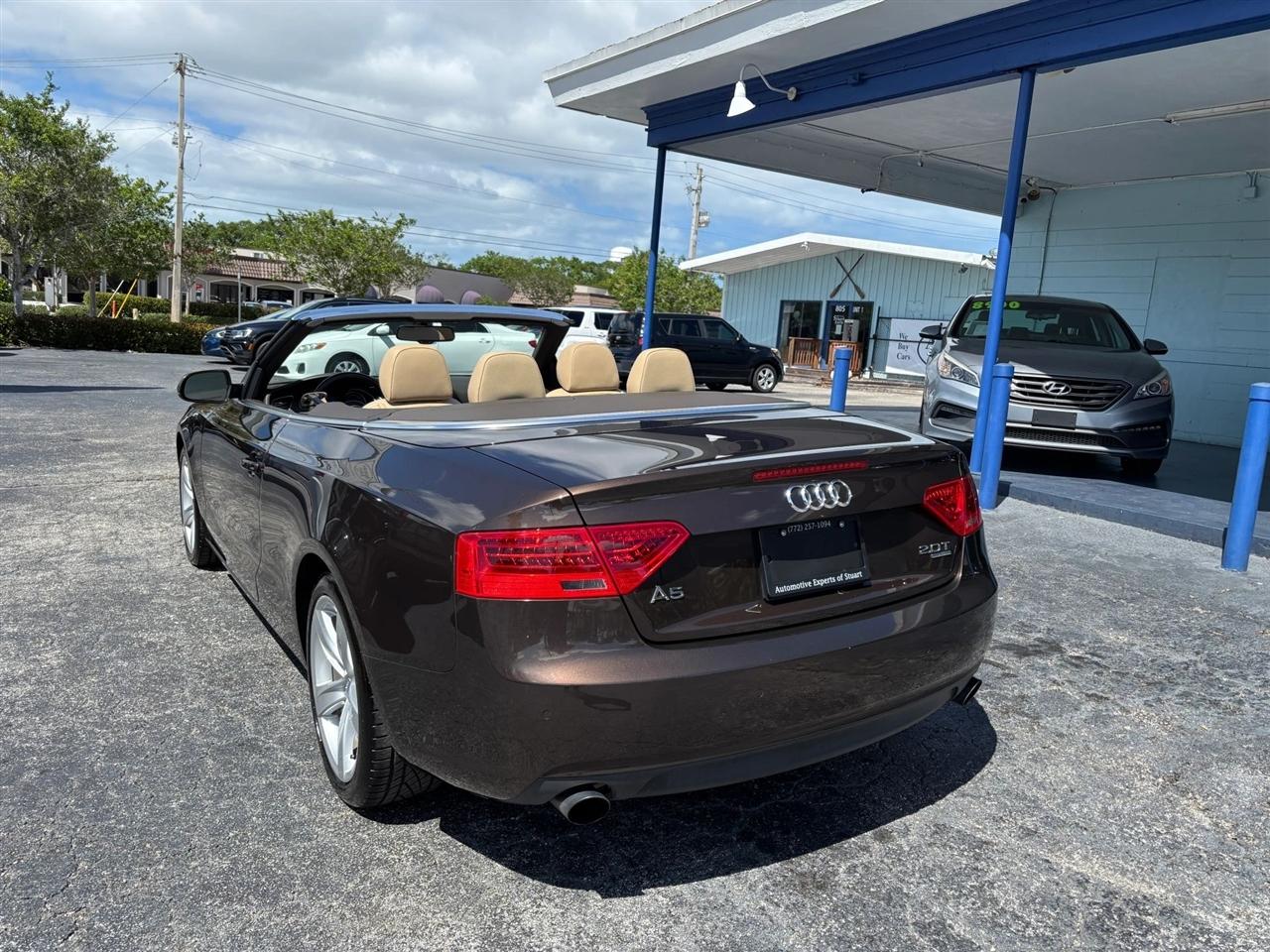 Audi A5 Cabriolet 2.0T quattro Tiptronic 2014