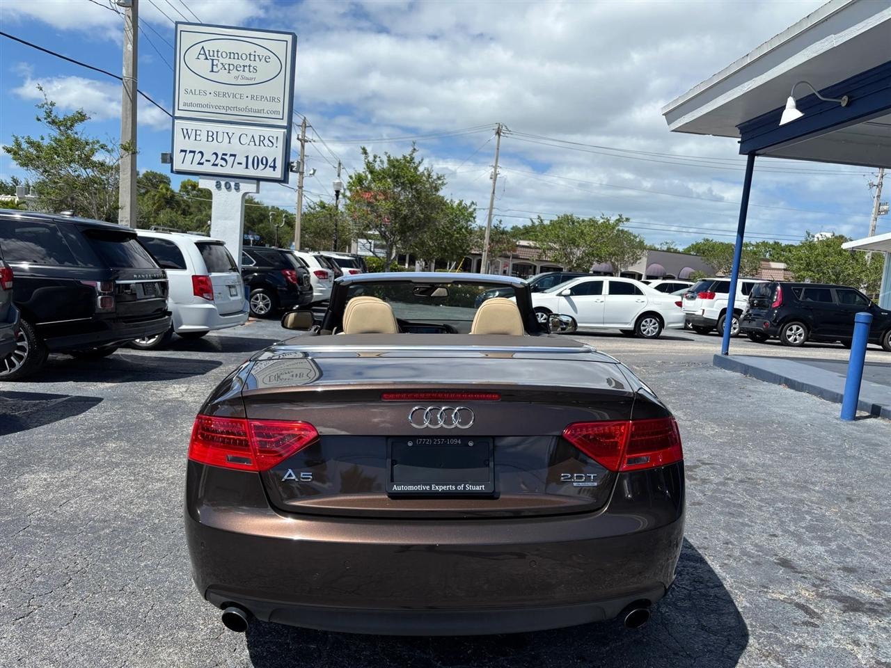 Audi A5 Cabriolet 2.0T quattro Tiptronic 2014