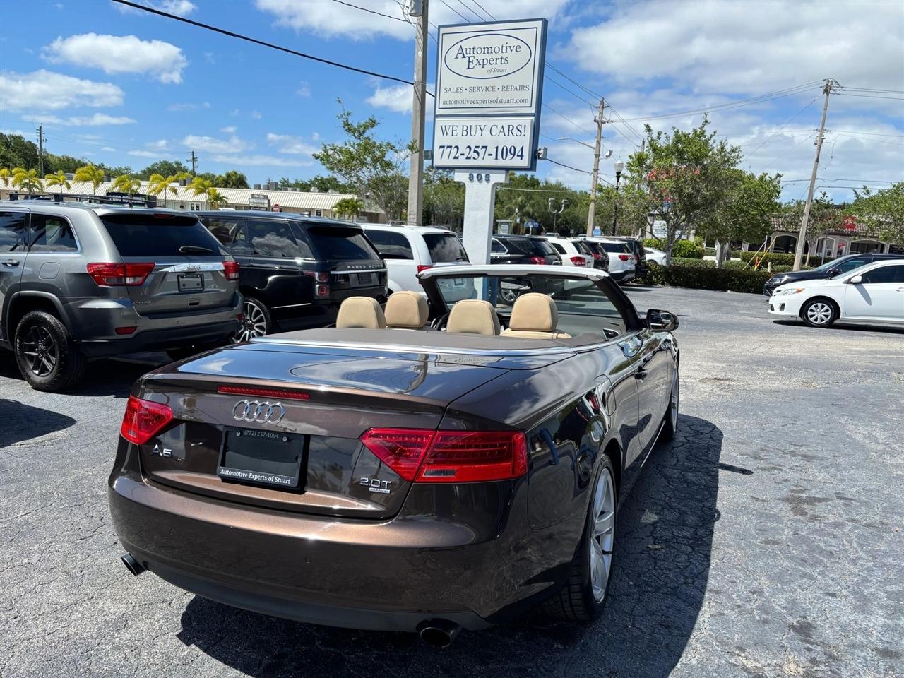 Audi A5 Cabriolet 2.0T quattro Tiptronic 2014