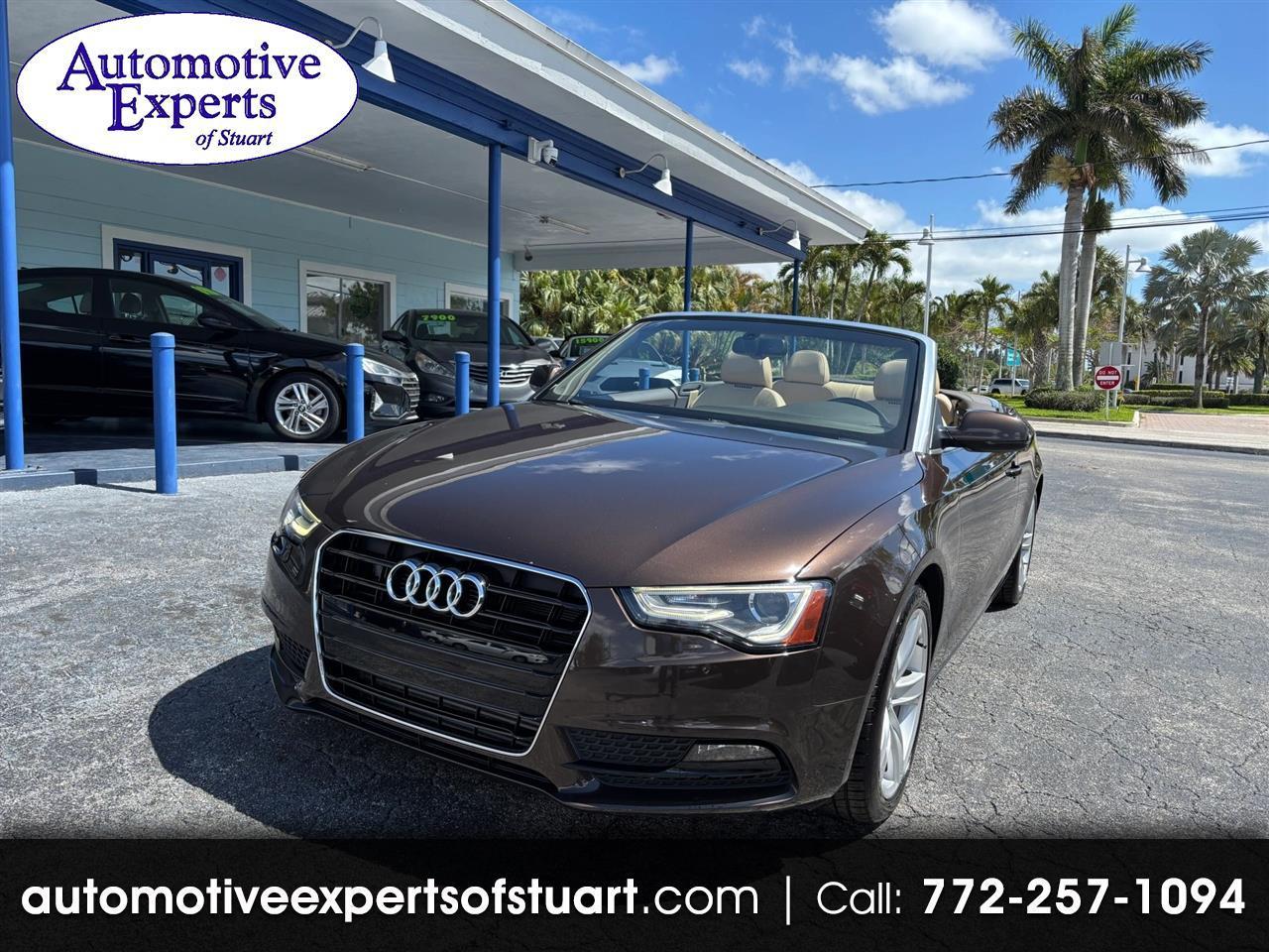 2014 Audi A5 Cabriolet 2.0T quattro Tiptronic