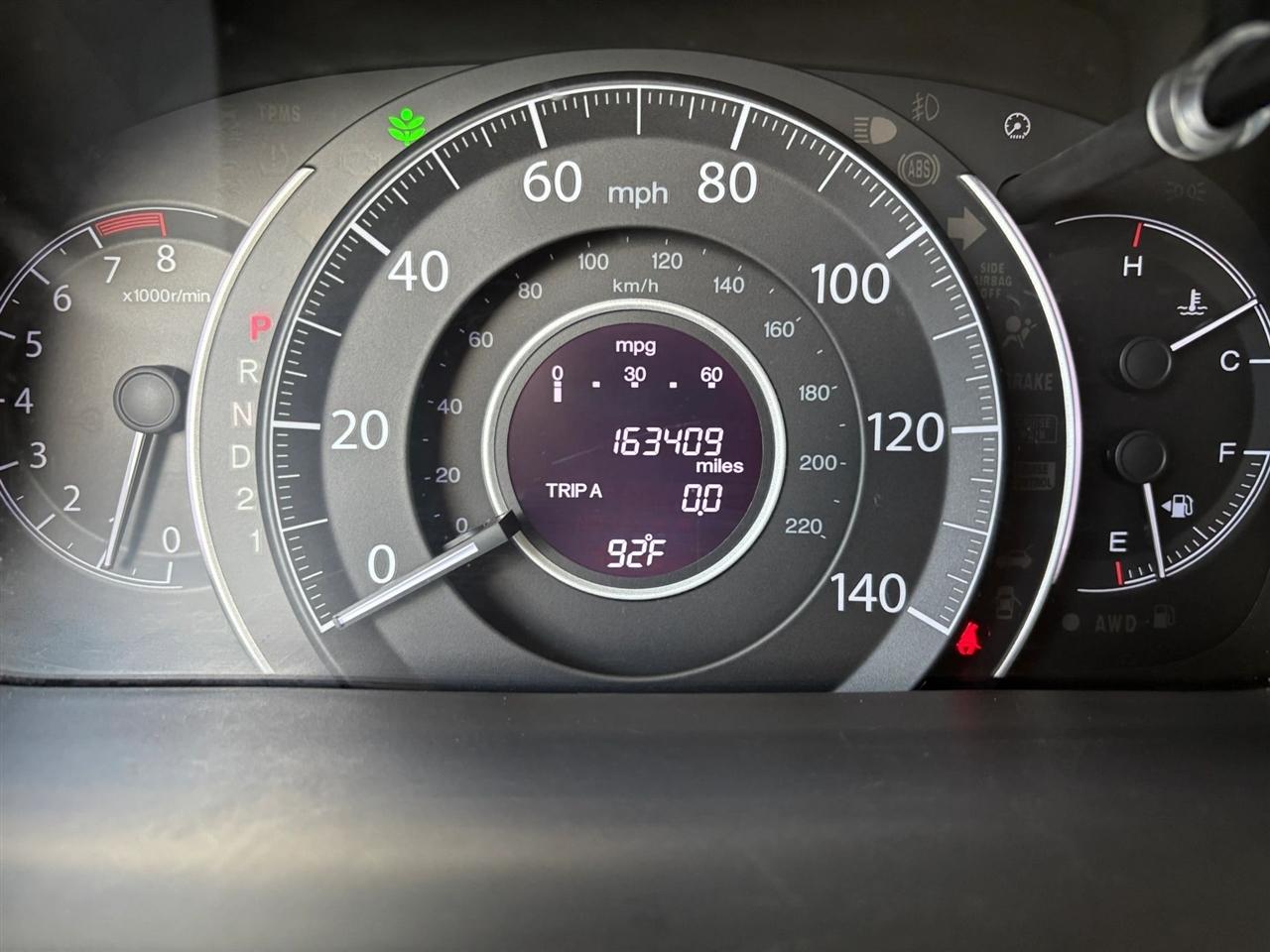 Honda CR-V EX-L 4WD 5-Speed AT 2012