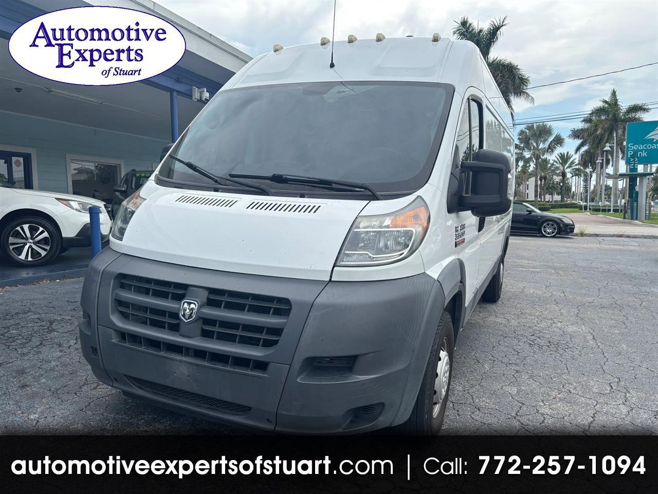 2018 RAM Promaster 3500 High Roof Tradesman 159-in. WB