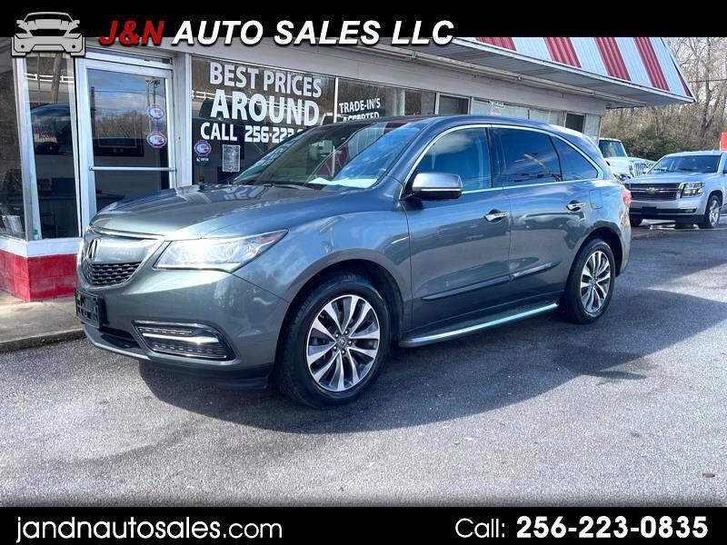 Acura MDX SH-AWD 6-Spd AT w/Tech and Entertainment Package 2014