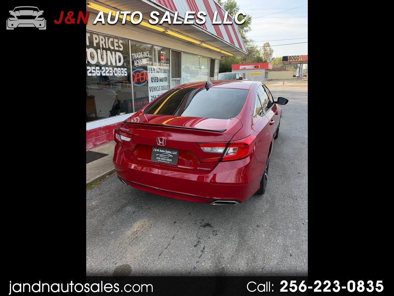 Honda Accord Sport 4D Sedan 2.0L at 2021