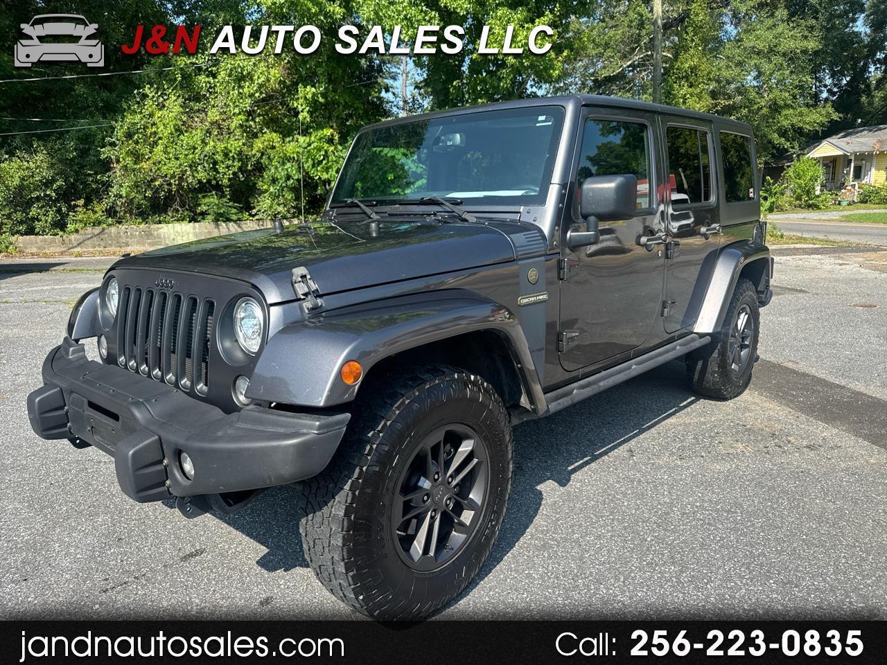 2018 Jeep Wrangler JK Unlimited Sport 4WD