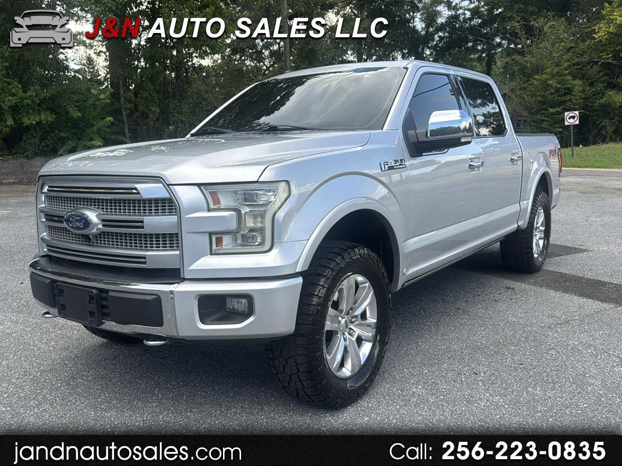 Ford F-150 4WD SuperCrew 145" Platinum 2015