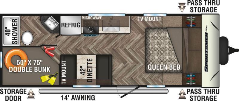 KZ Recreational Vehicles Sportsmen  2020