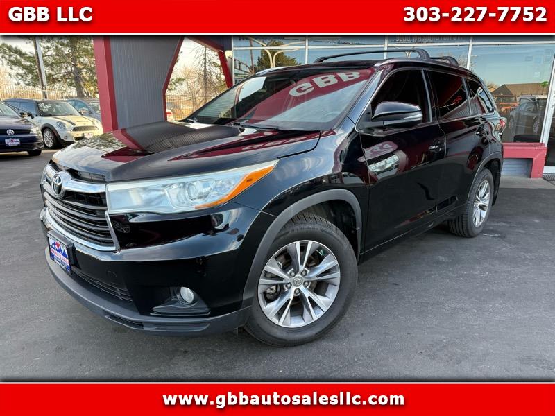 Toyota Highlander XLE AWD V6 2015