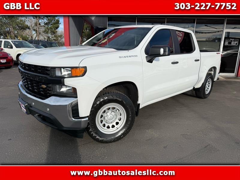2019 Chevrolet Silverado 1500 Work Truck Crew Cab Short Box 4WD