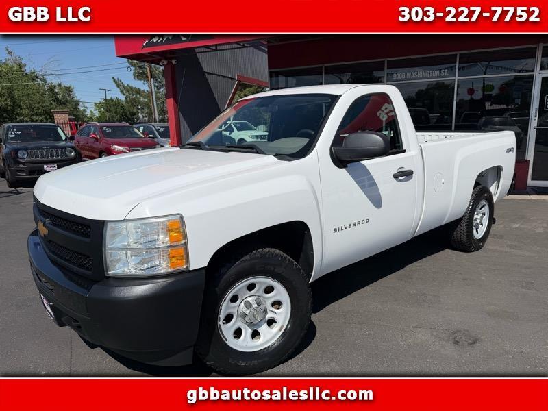 2013 Chevrolet Silverado 1500 Work Truck Long Box 4WD
