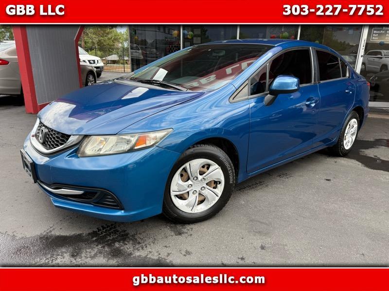 2013 Honda Civic LX Sedan 5-Speed AT