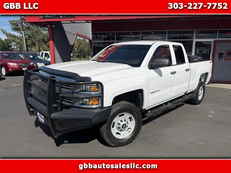 2018 Chevrolet Silverado 2500HD Work Truck Double Cab 4WD