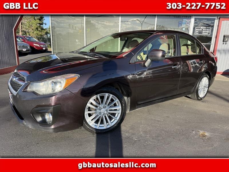 Subaru Impreza Limited 4-Door+S/R 2013